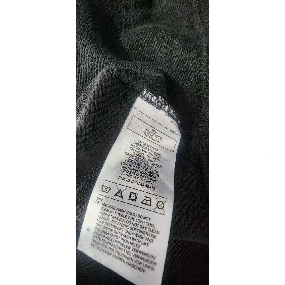 Adidas Pharrell Williams Men Human Race‎ Hoodie Black Pullover Athletic Sz Small
